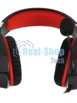 Гарнитура SmartBuy Rush Taipan чёрный-зеленый, проводная, USB, подсветка