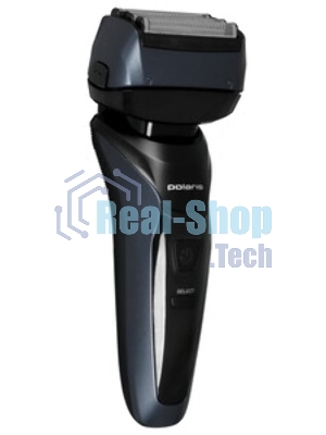 Электробритва Polaris PMF 1016RC wet&dry 7D PROF 4+ черный/Темно-синий