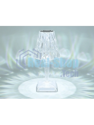 Настольная светодиодная лампа Ambrella light DE8055 CL прозрачный LED 3000K/4200K/6400K 3W