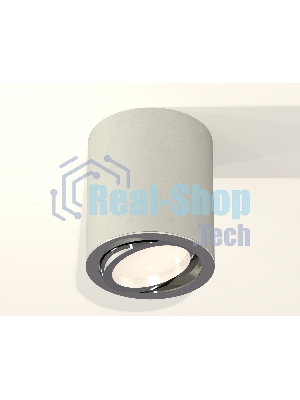 Светильник Ambrella Light XS7423021 SGR/PSL серый песок/серебро полированное MR16 GU5.3 (C7423, N7003)