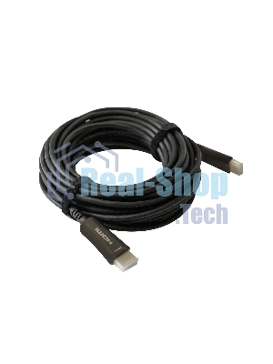 Кабель аудио-видео Digma HDMI 2.0 AOC HDMI (m)/HDMI (m) 30м. позолоченные контакты черный