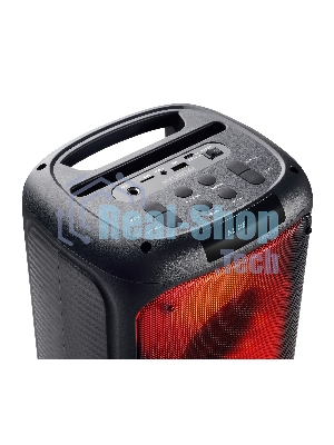 Минисистема Hyundai H-MC1231 черный 40Вт FM USB BT micro SD