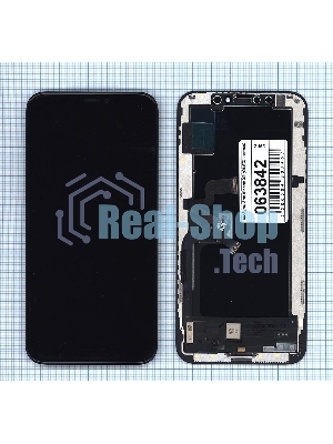 Дисплей для Apple iPhone XS в сборе с тачскрином (OLED) черный