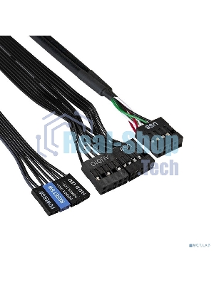 Компьютерный корпус Minitower ExeGate EX291140RUS BAA-105-01AAA350 (mATX, БП AAA350 с вент. 8см, 2*USB, аудио, черный)