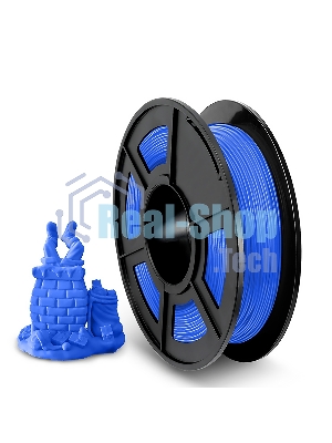 Филамент NVPrint TPU Blue для 3D печати диаметр 1.75мм длина 165 метров масса 0,5 кг