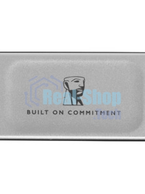 Внешний SSD Kingston XS2000, 4TB, USB 3.2 Gen 2x2 Type-C, R/W 2000/2000, серебристый