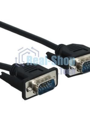 Кабель GoPower VGA (m)-VGA (m) 1,8м ПВХ черный Premium Zip-Lock c подвесом (1/100)