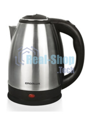 Чайник электрический Ergolux ELX-KS05-C72 ПРОМО18 1.8 л, 1600 Вт, нержавеющая сталь