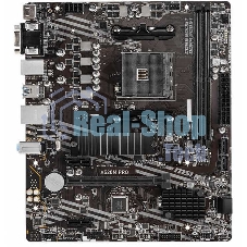 Материнская плата MSI A520M PRO, AM4, AMD A520, 2xDDR4, 4xSATA, 1xM.2, 1xPCIe 3.0 x16, 1xVGA, 1xDP, 1xHDMI, 1x 1Gb LAN, 2xUSB 2.0, 4xUSB 3.2 Gen 1, 3x3.5 мм, 7.1, mATX