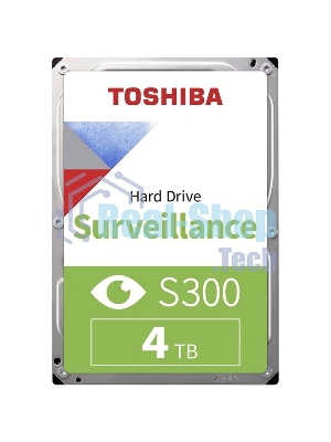 Жесткий диск Toshiba HDD SATA3 4Tb Surveillance S300 (SMR) 5400 256Mb (analog HDWT740UZSVA)