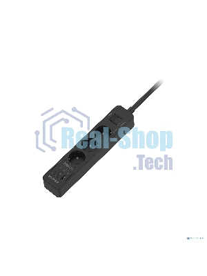 Удлинитель с USB зарядкой Harper UCH-430 черный PD3.0