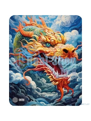Коврик для мыши Cactus Colorful Dragon CS-MP-D07M 300x250x3мм