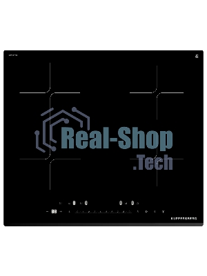Варочная поверхность Kuppersberg/Варочная поверхность Kuppersberg, индукция, High-Tech, 9 уровней мощности, inverter, таймер, пауза, Booster, автоматическое отключение, Flexi-zone, слайдерное управление, поддержание тепла, черный