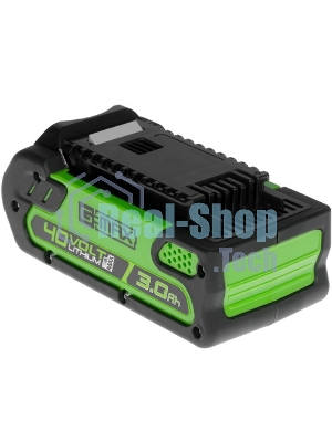 Аккумулятор для GreenWorks G-MAX 40V,20302,2601402,21332 40V 3000mAh/120.00Wh Li-ion