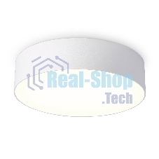 Потолочный светодиодный светильник Ambrella light FV5519 WH белый LED 26W 3000K D220*58 (Без ПДУ)