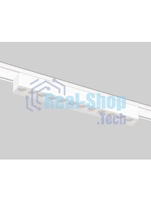 Светильник трековый светодиодный GV1407 WH белый IP20 12W 4200K 48V 24° 230*26*24