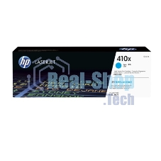 Тонер Картридж HP 410X CF411X голубой для HP LJ Pro M452/M477 (5000 стр.)