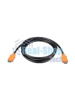 Кабель Cablexpert HDMI CC-HDMI4L-1M, 19M/19M, v2.0, серия Light, позол.разъемы, экран, 1м, черный, пакет