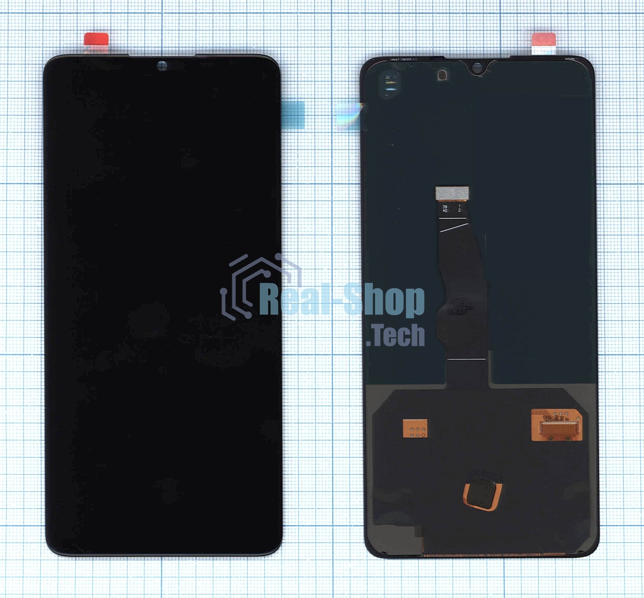 Дисплей для Huawei P30 в сборе с тачскрином (TFT) черный