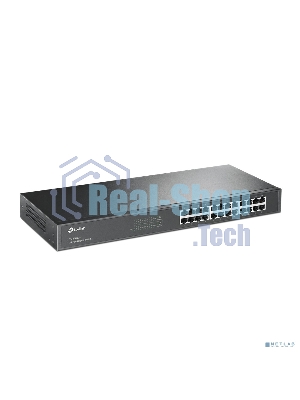 Коммутатор сетевой TP-Link SMB TL-SG1024 Коммутатор 24LAN 10/100/1000Mb/s Unmanagersd Gigabit Rackmount Switch