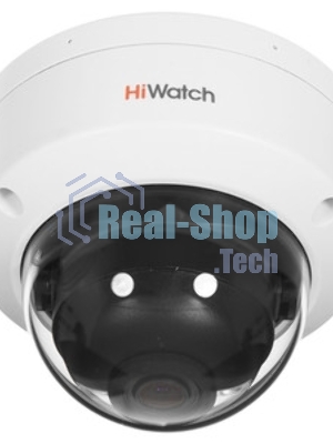 Уличная купольная IP-камера HiWatch DS-I453L(D)(2.8мм), 2560х1440, 4 Мп, 20 кадр/с, CMOS, до 30 м, PoE, IP67