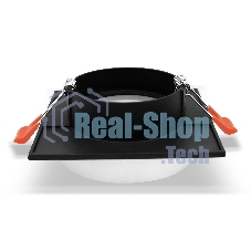 Светильник Ambrella light TN1316 SBK/FR черный песок/белый матовый GU5.3 92*92*45