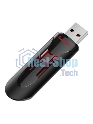 Флешка USB SanDisk CZ600 Cruzer Glide (SDCZ600-256G-G35), 256Gb, USB 3.0, R/W 100/20, черный