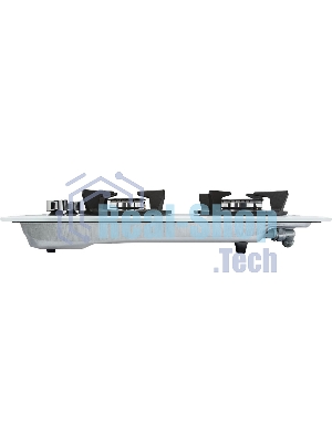 Газовая варочная панель Maunfeld EGHG.32.2CW/G, 2 конфорки, закаленное стекло, белый
