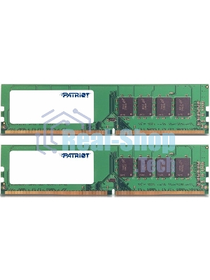 Оперативная память Patriot Signature, DDR4, 16GB (2x8 GB), 3200 MHz, CL22, DIMM