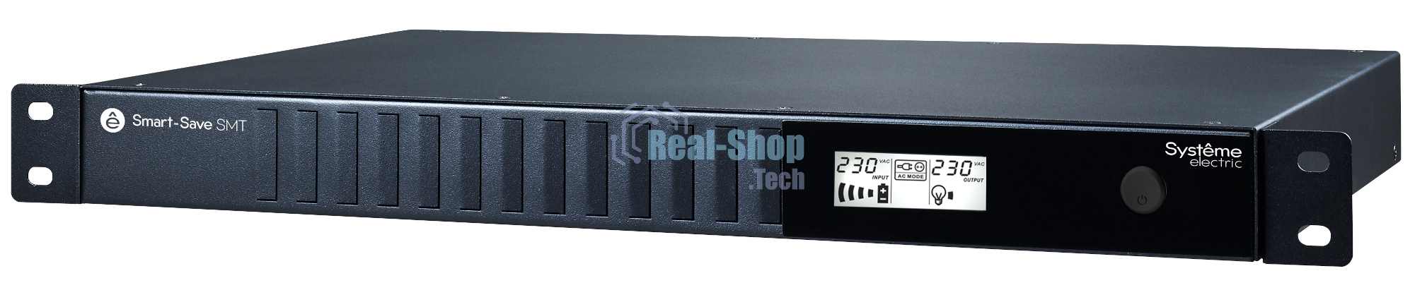 Источник бесперебойного питания Systeme Electriс Smart-Save SMT, 750VA/450W, RM 1U, Line-Interactive, LCD, Out: 230V 4xC13, SNMP Intelligent Slot, USB, RS-232