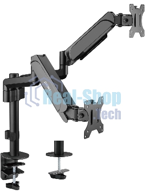 Кронштейн для мониторов ЖК Digma D-MM202D черный 17