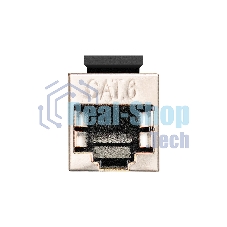Модуль проходной ExeGate CP45-KJ-SH-C5e (RJ45-RJ45 формата Keystone Jack, Кат.5e, экранированный)