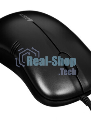 Мышь проводная A4Tech OP-560NUS черный, 1200 dpi, USB, кнопки - 3