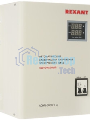 Стабилизатор напряжения настенный Rexant АСНN-5000/1-Ц