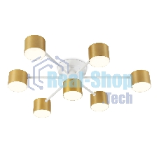 Потолочный светильник Ambrella light FL51725/7 WH/GD белый/золото GX53/7 max 12W 645*135