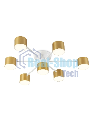 Потолочный светильник Ambrella light FL51725/7 WH/GD белый/золото GX53/7 max 12W 645*135
