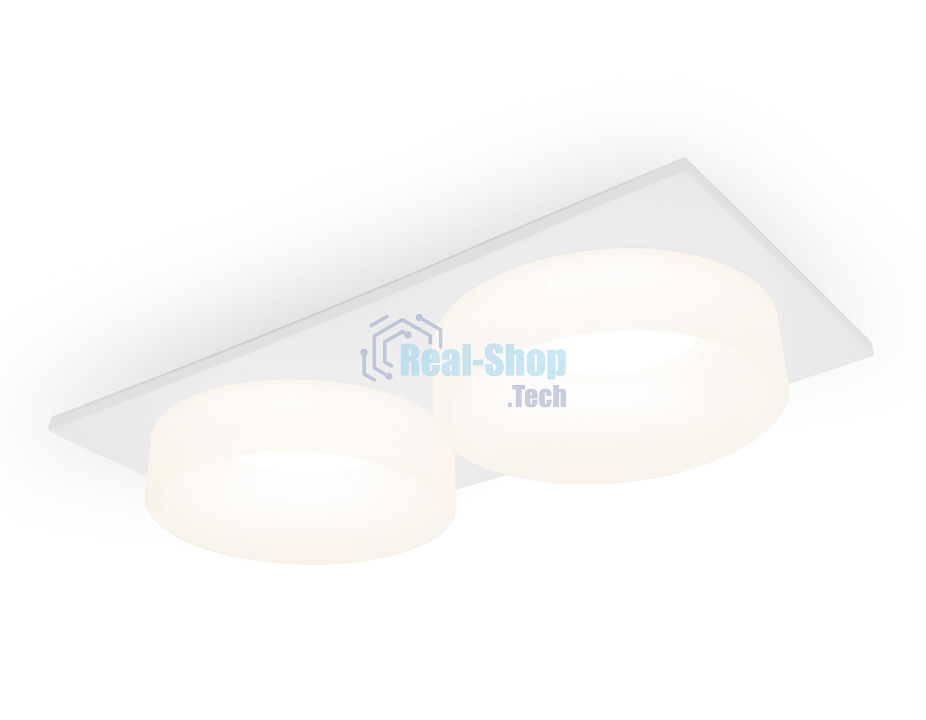 Светильник Ambrella light TN1317/2 SWH/FR белый песок/белый матовый GU5.3 182*92*45