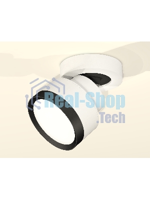 Светильник Ambrella Light XM8101002 SWH/PBK белый песок/черный полированный GX53 (A2228, A2105, C8101, N8113)