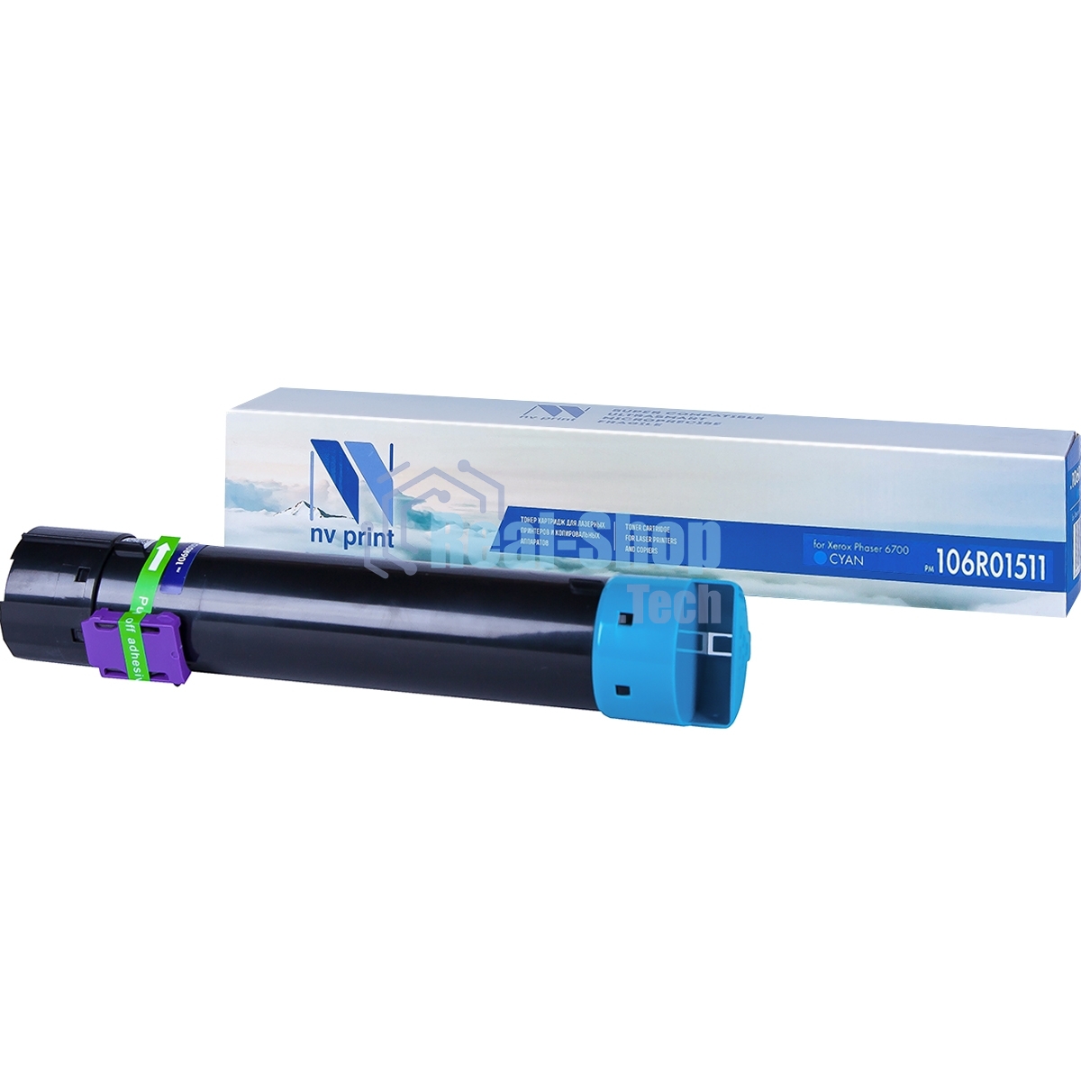 Картридж NVPrint совместимый Xerox 106R01511 Cyan для Phaser 6700 (5000k)