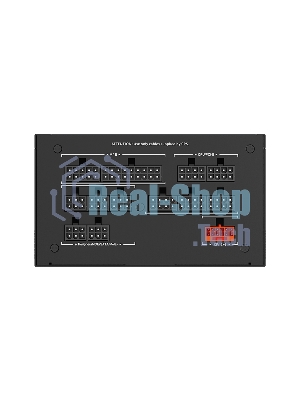 Блок питания PCCooler P5-YS850-G1F, 850Вт, 80 PLUS Gold, 135мм, модульный, черный