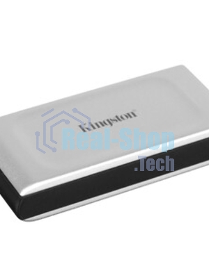 Внешний SSD Kingston XS2000, 2TB, USB 3.2 Gen 2x2 Type-C, R/W 2000/2000, серебристый