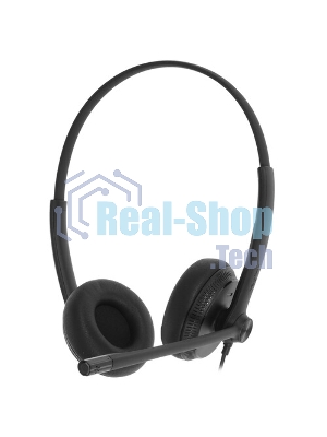 Гарнитура Yealink YHS34 Dual чёрный, проводная