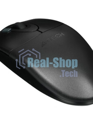 Мышь проводная A4Tech OP-620DS черный, 1000 dpi, USB, кнопки - 4