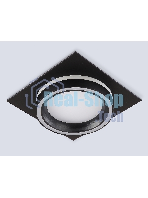 Светильник встраиваемый TU5230 BK черный IP20 GX70 D150*150*52