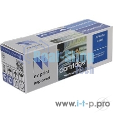 Картридж лазерный NVPrint совместимый HP Laser Jet Pro M252, MFP M277 CF401A Cyan (1400k)
