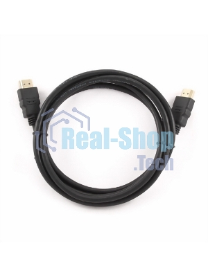Кабель Cablexpert HDMI CC-HDMI4-0.5M, 19M/19M, v2.0, медь, позол.разъемы, экран, 0.5м, черный, пак