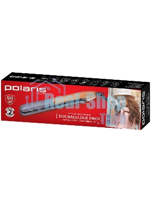 Выпрямитель для волос Polaris PHSS 2098TTi Tourmaline PROF графитовый/розовое золото, 22 мм, 220 °C, 5 режимов