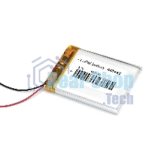 Аккумулятор Li-Pol (батарея) 4.4*34*42мм 2pin 3.7V/600mAh