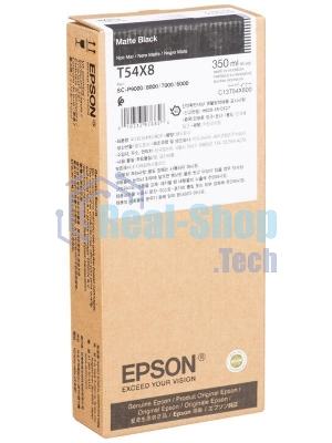 Картридж струйный Epson C13T54X800 Matte черный Ink (350 мл) для SureColor SC-P6000, SC-P7000, SC-P7000V, SC-P8000, SC-P9000, SC-P9000V