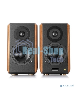 Акустическая система Edifier S1000MKII Brown (2.0,Bluetooth 5.0,ДУ,2x 25 Вт (ВЧ), 2x 35 Вт (СЧ/НЧ)